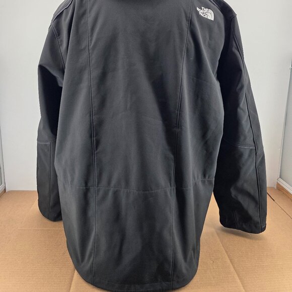 The North Face Mens XXL Jacket Black Hooded Ski Snowboard Softshell Gorpcore - Picture 14 of 14